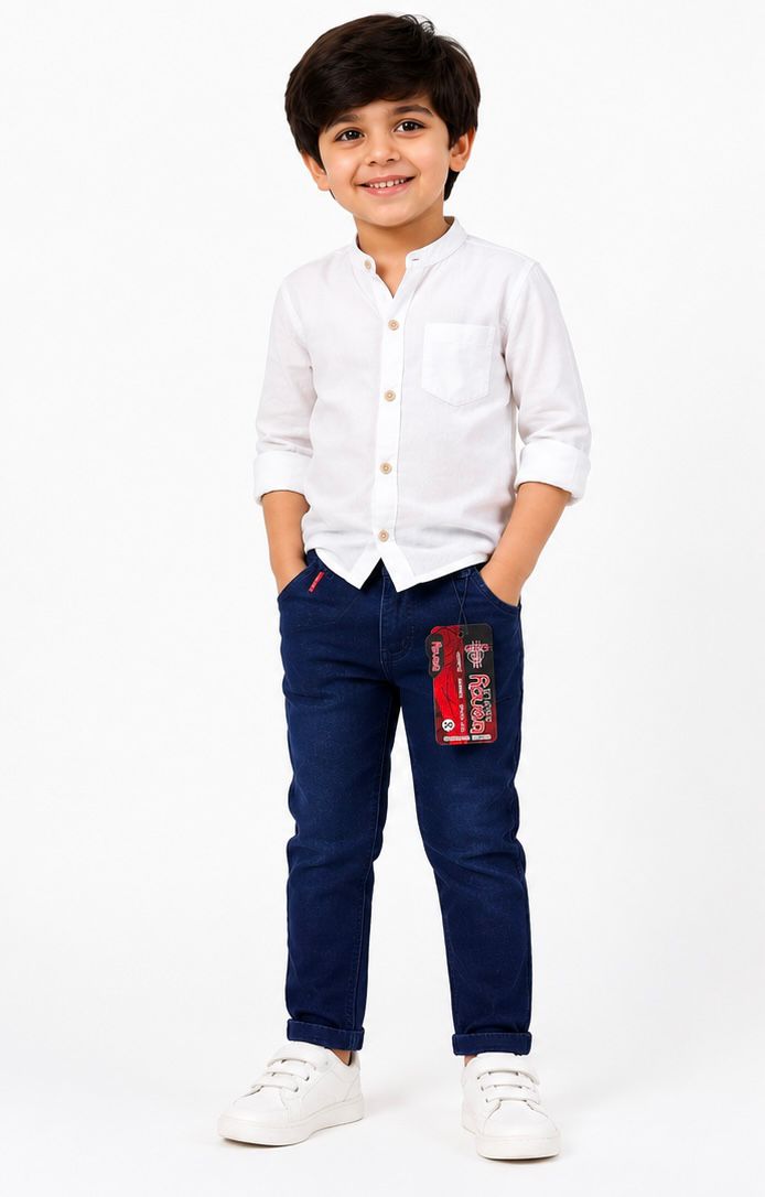 BLUE BABY BOY PANTS